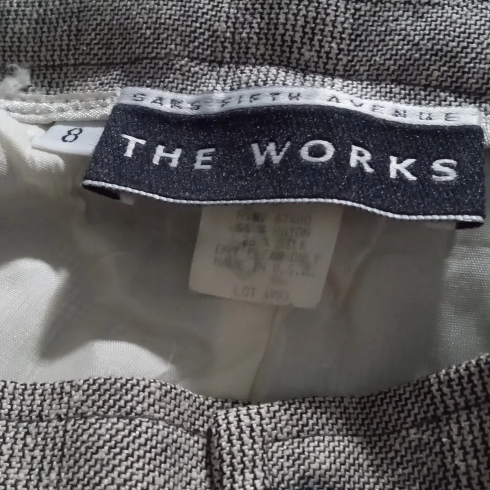 Saks Fifth Avenue Tan Wide Leg Pants